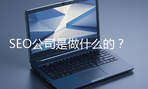 SEO公司是做什么的？科普一下